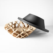 Lattice Base Bowl - 3D printed bowl & tray by Valence Objects
