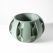 Fin Petal Planter - 3D printed planter by Valence Objects