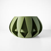 Arrow Facet Planter - 3D printed planter by Valence Objects