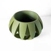 Arrow Facet Planter - 3D printed planter by Valence Objects