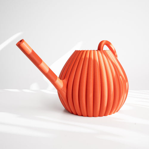 Rib Bulb Watering Can - 3D printed watering can by Valence Objects
