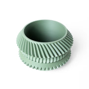 Disc Stack Planter - 3D printed planter by Valence Objects