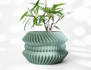 Disc Stack Planter - 3D printed planter by Valence Objects