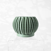 Textured Rib Planter - 3D printed planter by Valence Objects
