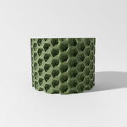 Hex Weave Planter - 3D printed planter by Valence Objects