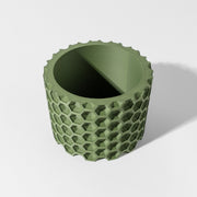 Hex Weave Planter - 3D printed planter by Valence Objects
