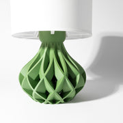 Twist Lattice Table Lamp - 3D printed table lamp by Valence Objects