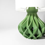 Twist Lattice Table Lamp - 3D printed table lamp by Valence Objects