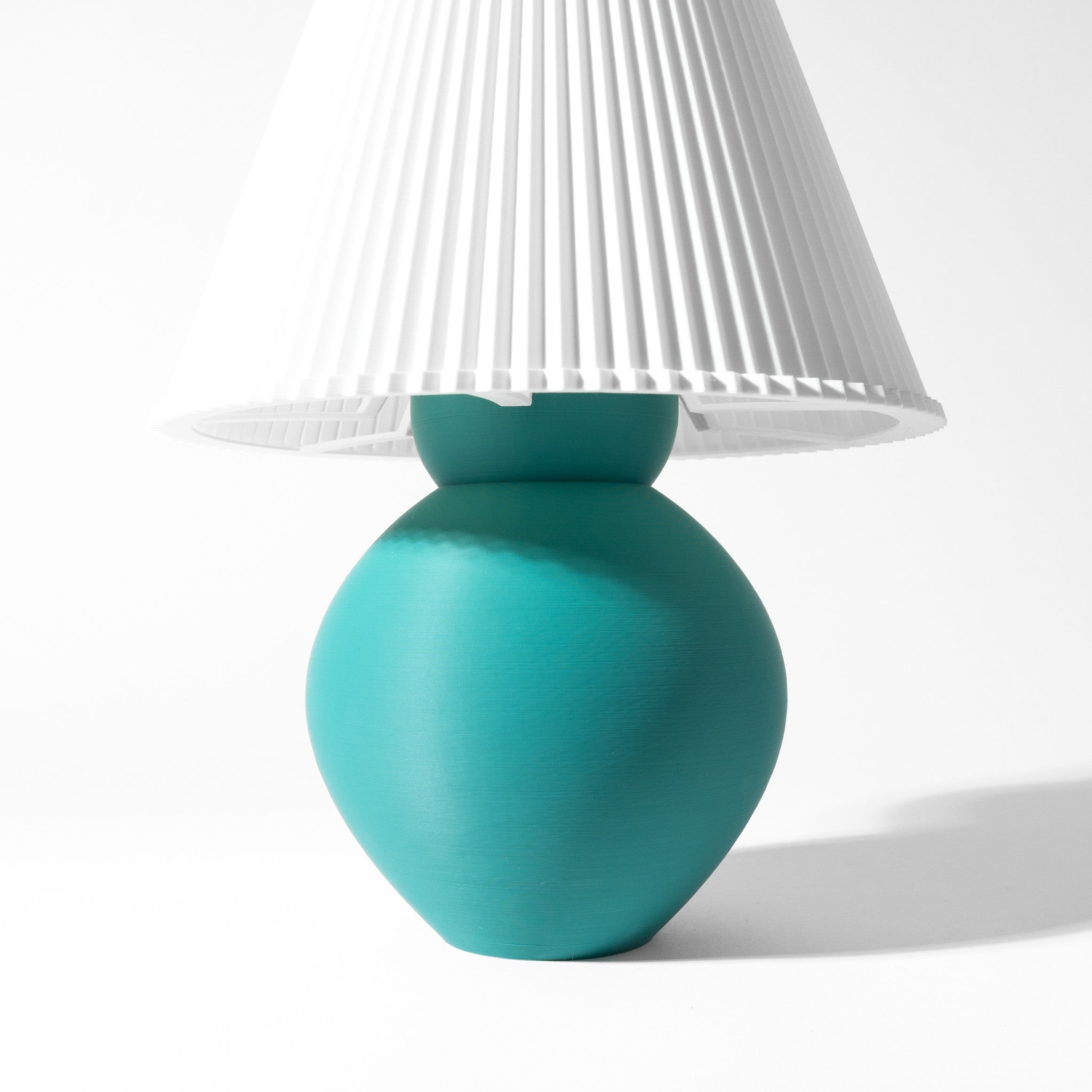Sphere Base Table Lamp - 3D printed table lamp by Valence Objects