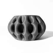 Wave Fin Planter - 3D printed planter by Valence Objects