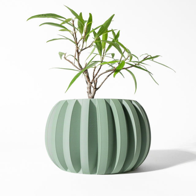 Rib Globe Planter