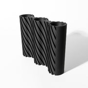 Diagonal Rib Vase - 3D printed vase by Valence Objects