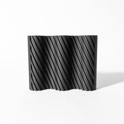 Diagonal Rib Vase - 3D printed vase by Valence Objects
