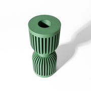 Rib Hourglass Vase - 3D printed vase by Valence Objects