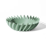 Spiral Blade Bowl - 3D printed bowl & tray by Valence Objects