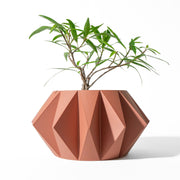 Gem Hex Planter - 3D printed planter by Valence Objects