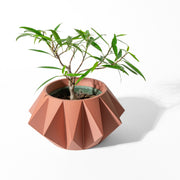 Gem Hex Planter - 3D printed planter by Valence Objects