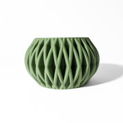 Fin Bowl Planter - 3D printed planter by Valence Objects