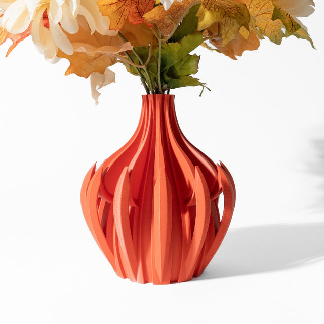 Flame Fin Vase