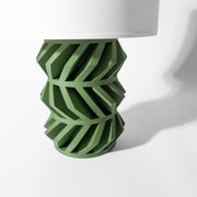 Chevron Lattice Table Lamp - 3D printed table lamp by Valence Objects