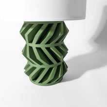 Chevron Lattice Table Lamp
