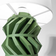 Chevron Lattice Table Lamp - 3D printed table lamp by Valence Objects