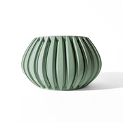 Pillar Rib Planter - 3D printed planter by Valence Objects