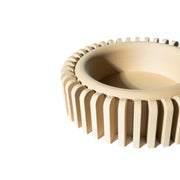 Comb Fin Bowl - 3D printed bowl & tray by Valence Objects
