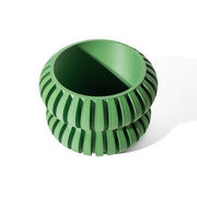Wave Flute Planter - 3D printed planter by Valence Objects