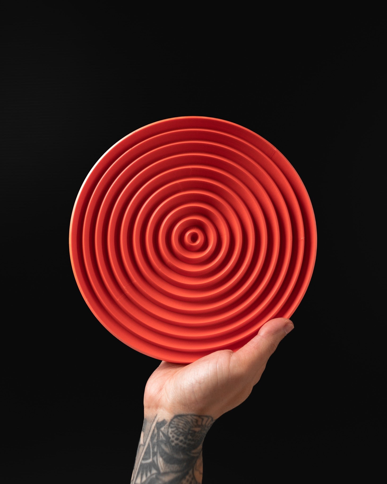 Ring Disc Box - 3D printed storage jar by Valence Objects