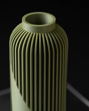 Wrap Rib Vase - 3D printed vase by Valence Objects