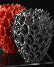 Branch Relief Vase - 3D printed vase by Valence Objects