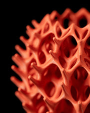 Branch Relief Vase - 3D printed vase by Valence Objects