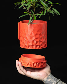 Faceted Wall Planter