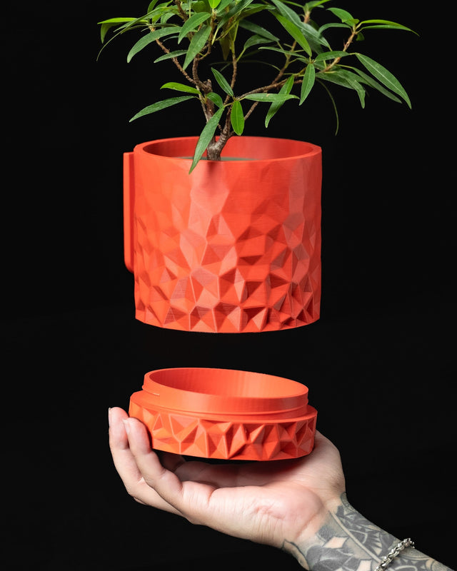 Faceted Wall Planter