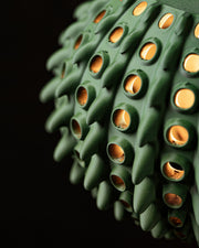 Spike Orb Pendant Light - 3D printed pendant light by Valence Objects