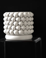 Bubble Knob Planter - 3D printed planter by Valence Objects