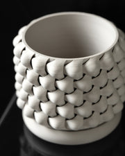 Bubble Knob Planter - 3D printed planter by Valence Objects