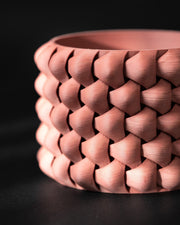 Bubble Knob Planter - 3D printed planter by Valence Objects