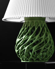 Web Base Table Lamp - 3D printed table lamp by Valence Objects