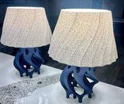 Web Base Table Lamp - 3D printed table lamp by Valence Objects