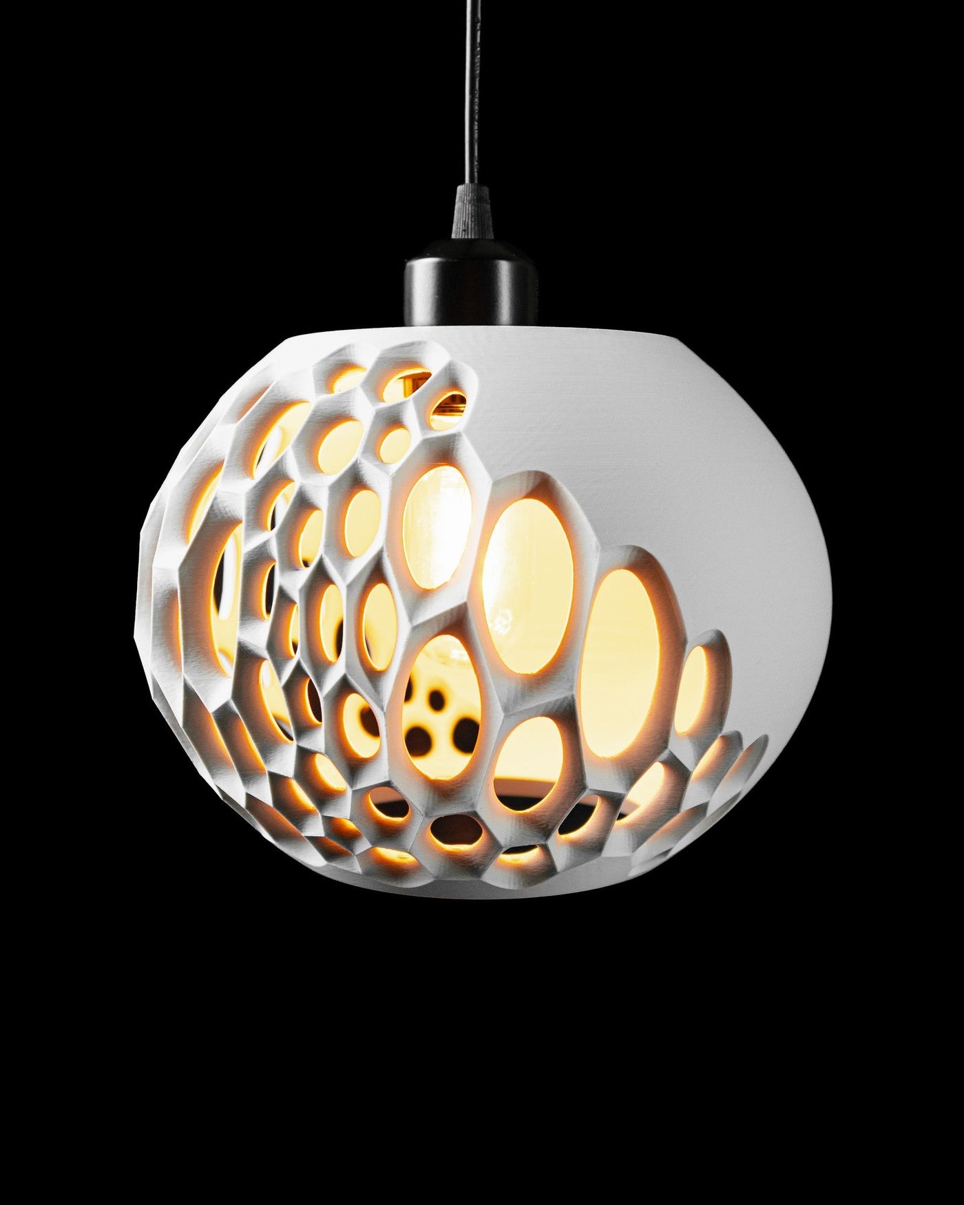 Oval Bubble Pendant Light