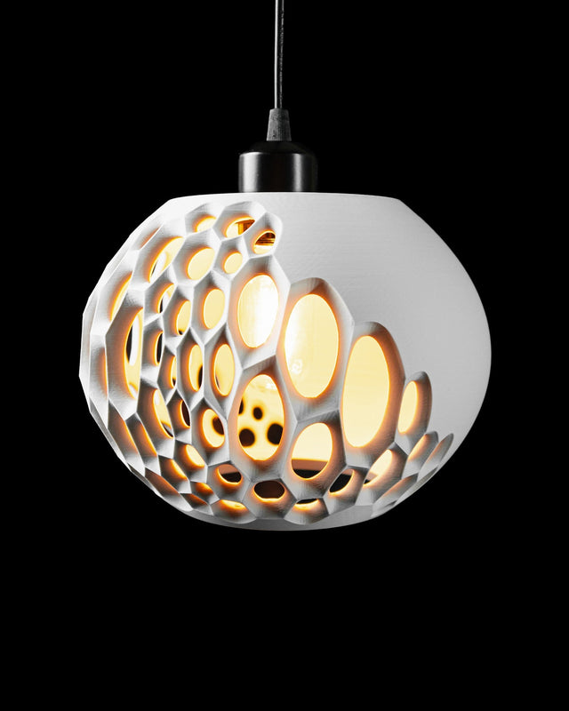 Oval Bubble Pendant Light