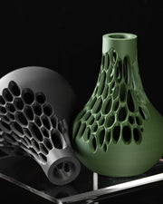 Cell Bulb Vase - 3D printed vase by Valence Objects
