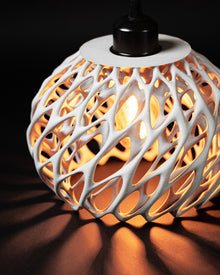 Ribbon Lattice Pendant Light