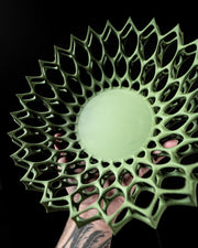 Petal Lattice Bowl - 3D printed bowl & tray by Valence Objects