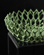 Petal Lattice Bowl - 3D printed bowl & tray by Valence Objects