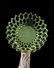Petal Lattice Bowl - 3D printed bowl & tray by Valence Objects