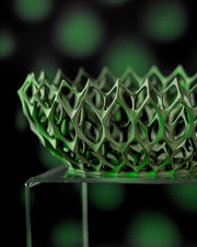 Petal Lattice Bowl - 3D printed bowl & tray by Valence Objects