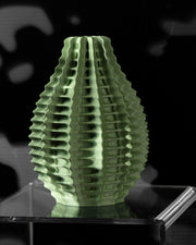 Fin Blade Vase - 3D printed vase by Valence Objects
